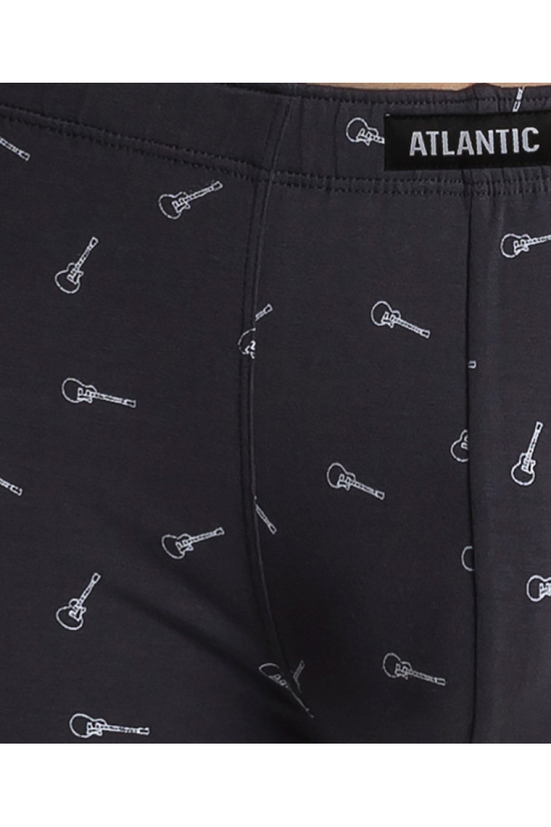 Труси чоловічі шорти ATLANTIC бавовна .Набір 3шт.3MH-156 графітовий/сірий/т.синій - LeConfort