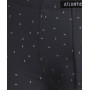 Трусы мужские шорты ATLANTIC хлопок.Набор 3шт.3MH-163 графитовый/голубой/черный - LeConfort