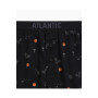 Трусы мужские боксеры ATLANTIC хлопок. Набор 2шт. 2MBX-052 черный/голубой - LeConfort