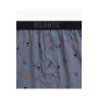 Трусы мужские боксеры ATLANTIC хлопок. Набор 2шт. 2MBX-052 черный/голубой - LeConfort