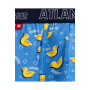 Трусы мужские шорты ATLANTIC хлопок. Набор 2шт. 2MH-066 т.синий/голубоЙ - LeConfort