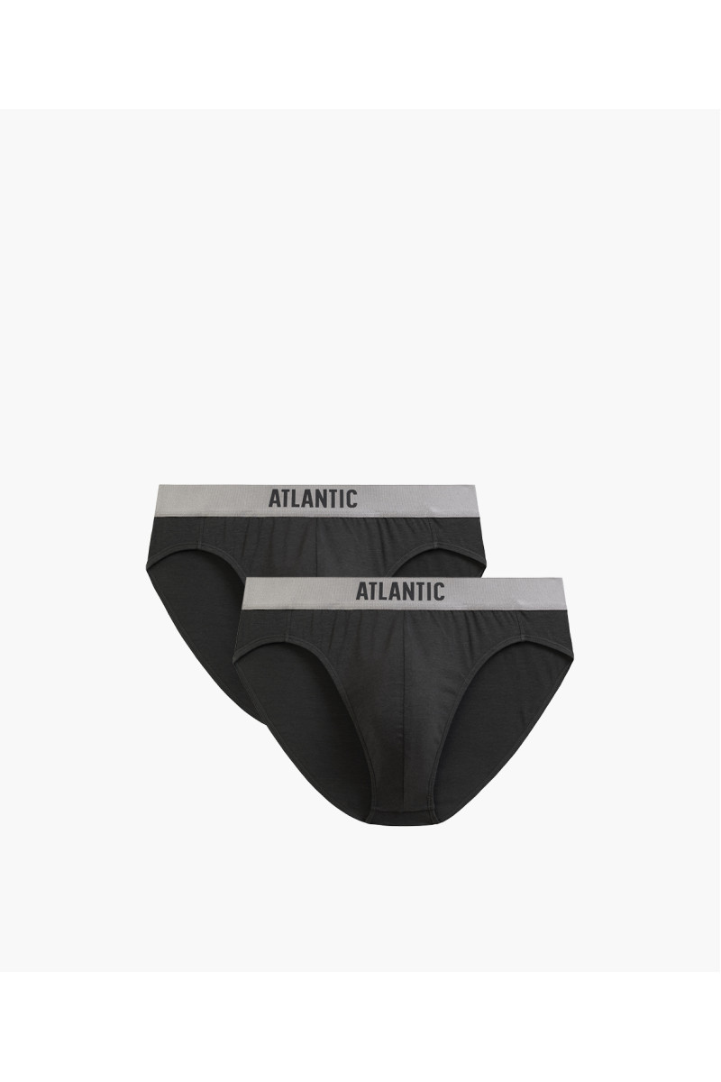 Трусы мужские спорт ATLANTIC пима хлопок. Набор 2шт. 2MP-1589 хаки - LeConfort