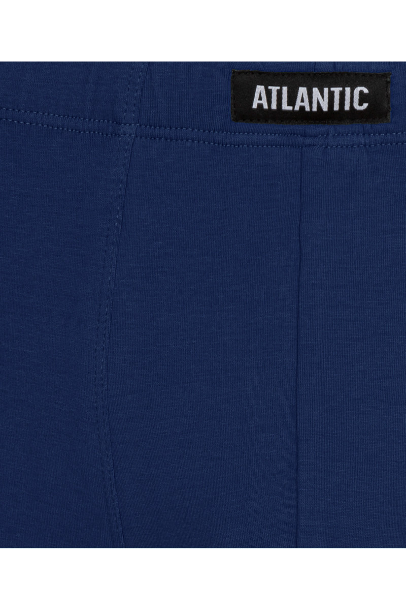 Труси чоловічі шорти ATLANTIC бавовна. Набір 3шт. 3MH-025/05 т.синій/т.блакитний/бордовий - LeConfort