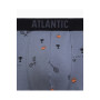 Труси чоловічі шорти ATLANTIC бавовна. Набір 3шт. 3MH-050 чорний/графітовий/блакитний - LeConfort