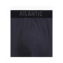 Труси чоловічі шорти ATLANTIC бавовна. Набір 3шт. 3MH-050 чорний/графітовий/блакитний - LeConfort