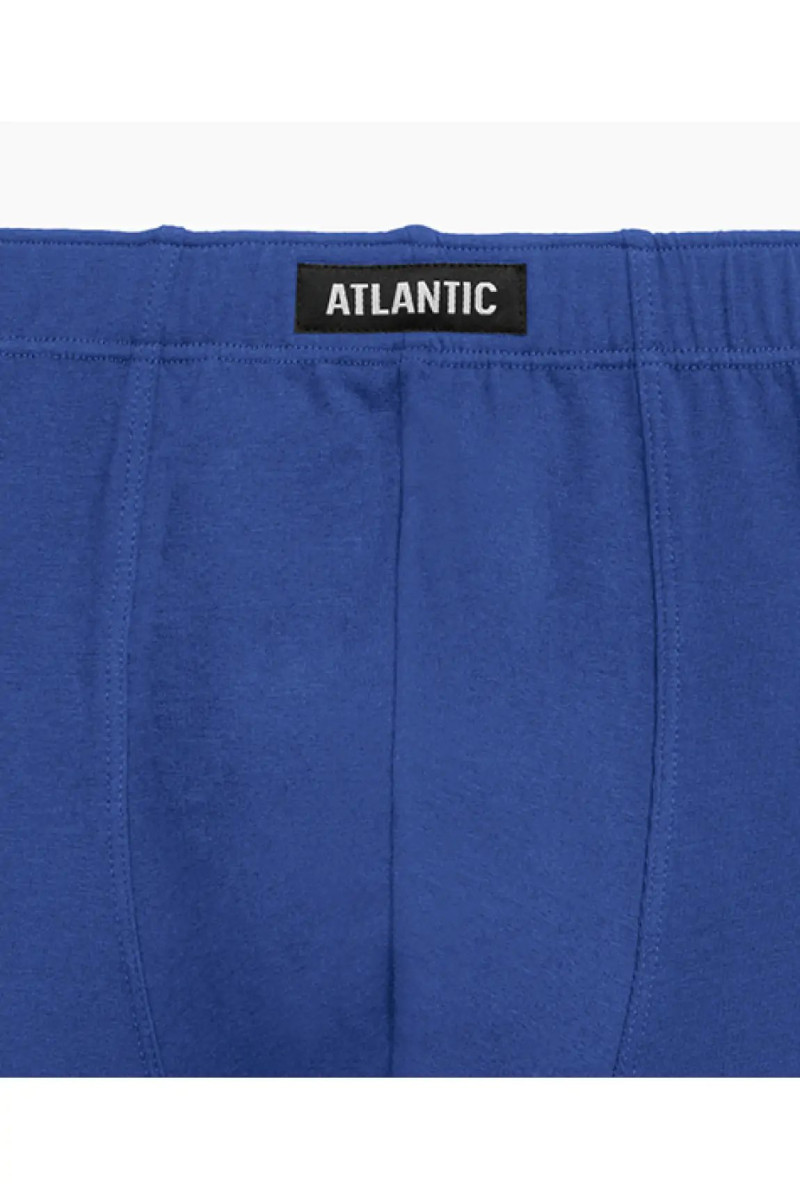 Труси чоловічі шорти ATLANTIC бавовна. Набір 3шт. 3MH-195 т.синій/блакитний/сірий - LeConfort