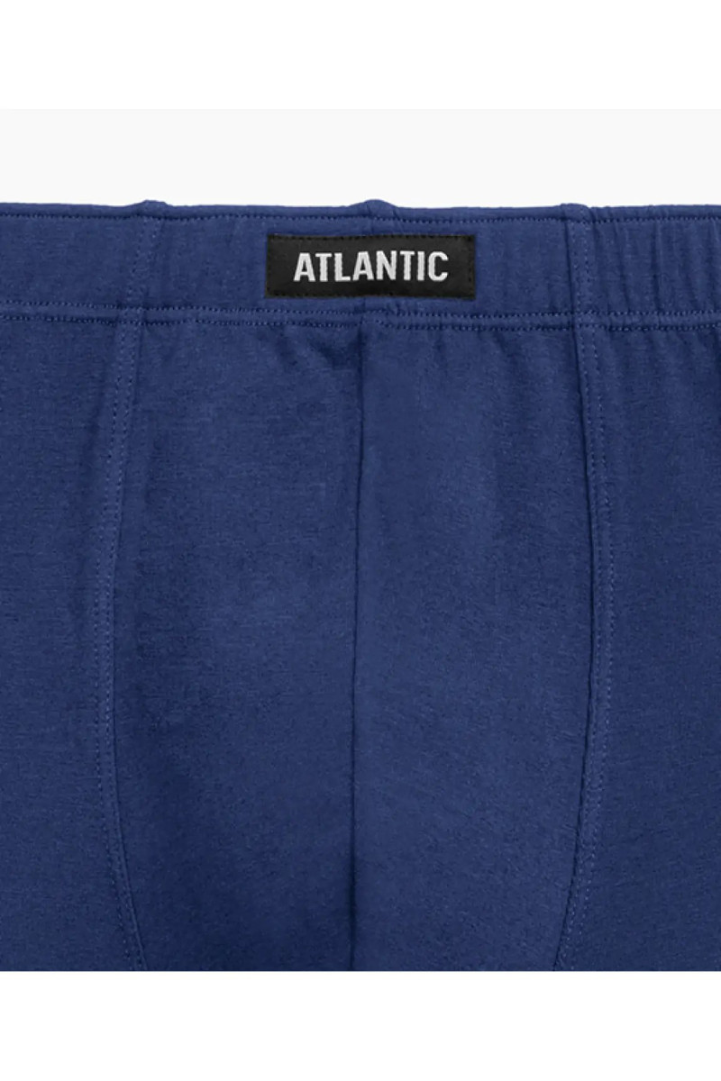Труси чоловічі шорти ATLANTIC бавовна. Набір 3шт. 3MH-198  т.синій/блакитний/сірий - LeConfort