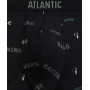 Труси чоловічі шорти ATLANTIC бавовна. Набір 3шт. 3MH-223  чорний/чорний/хакі - LeConfort
