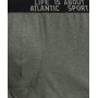 Труси чоловічі шорти ATLANTIC бавовна. Набір 3шт. 3MH-226  зелений меланж/винний меланж/блакитний меланж - LeConfort