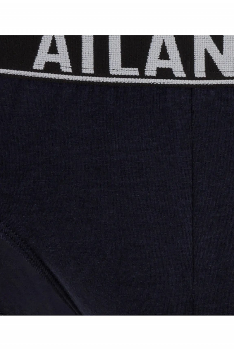 Трусы мужские спорт ATLANTIC хлопок. Набор 3шт. 3MP-151 голубой/т.синий/голубой - LeConfort