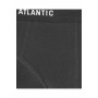 Трусы мужские спорт ATLANTIC хлопок RIB. Набор 3шт. 3MP-157 черный/графитовый/шоколадный - LeConfort