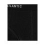 Трусы мужские спорт ATLANTIC хлопок RIB. Набор 3шт. 3MP-157 черный/графитовый/шоколадный - LeConfort