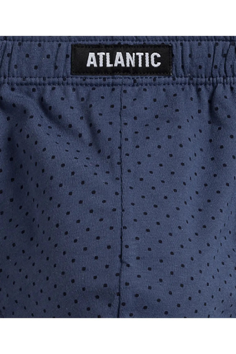 Трусы мужские спорт ATLANTIC хлопок. Набор 3шт. 3MP-166 серый/индиго/т.синий - LeConfort