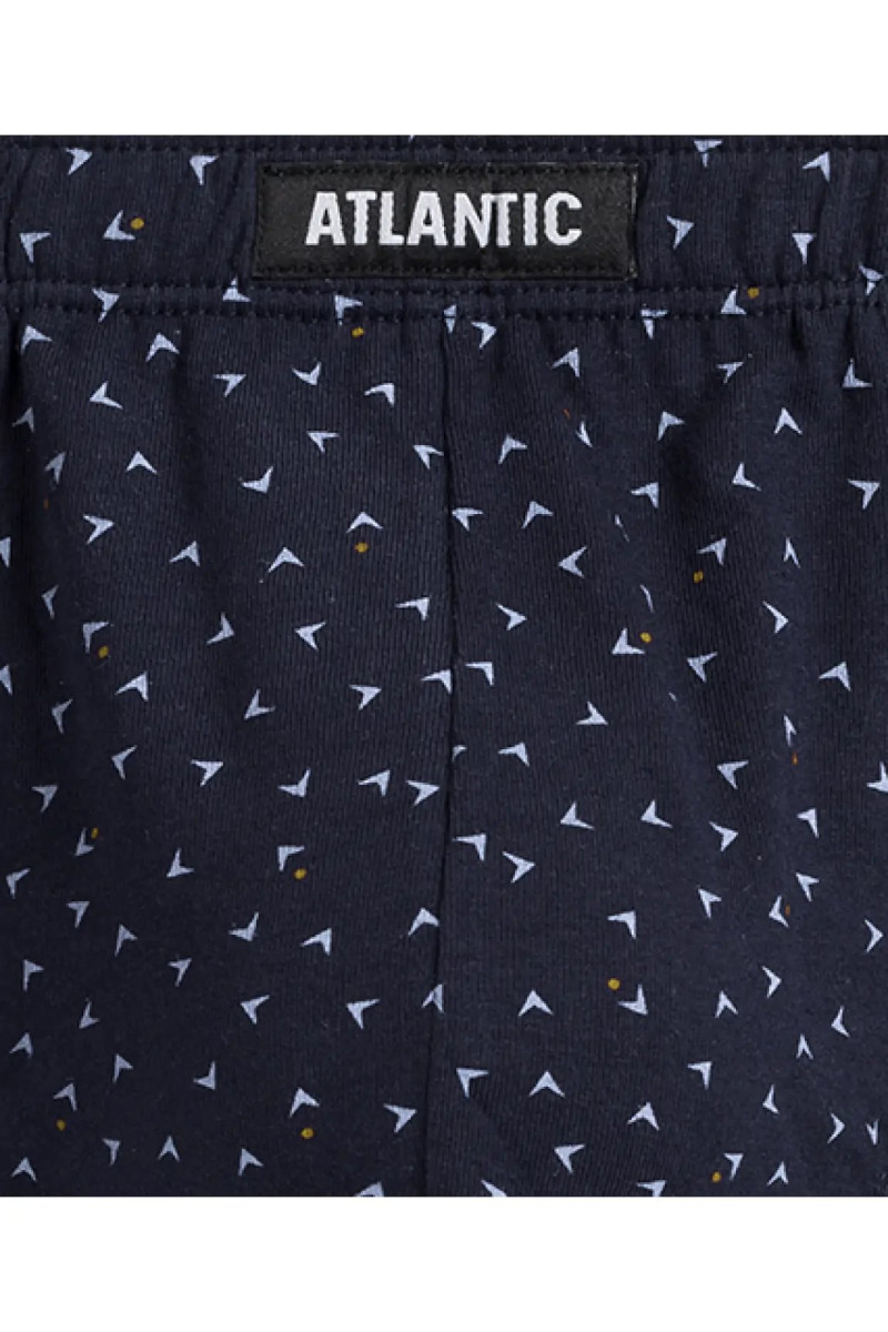 Трусы мужские спорт ATLANTIC хлопок. Набор 3шт. 3MP-166 серый/индиго/т.синий - LeConfort