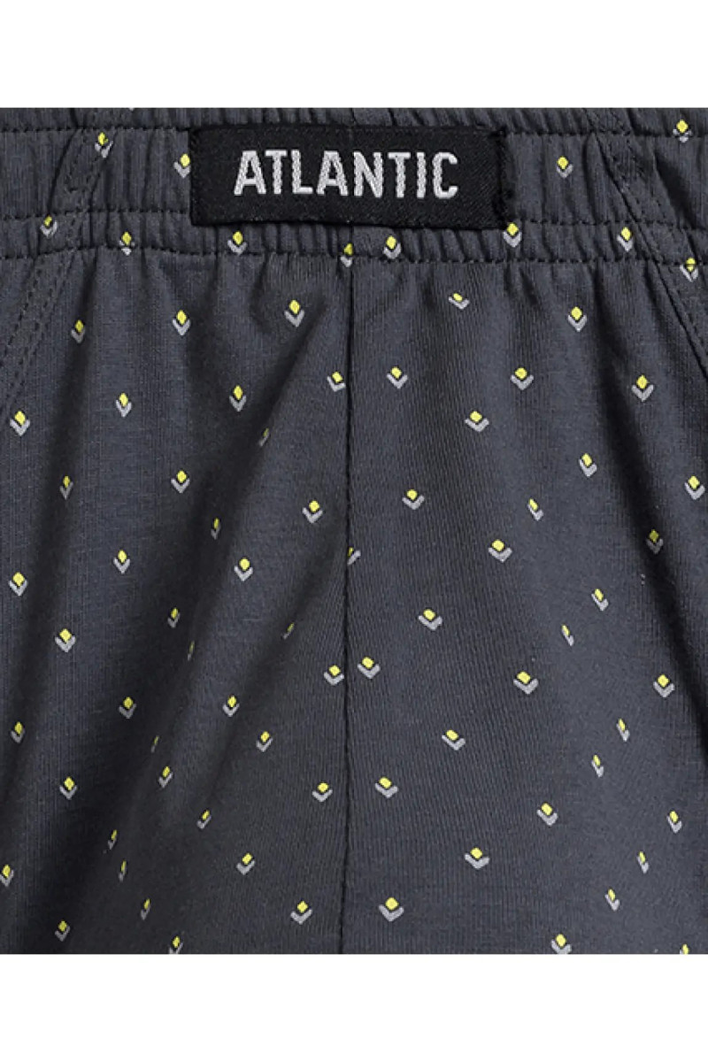 Труси чоловічі класика ATLANTIC бавовна. Набір 3шт. 3MP-169 чорний/графітовий/сірий - LeConfort