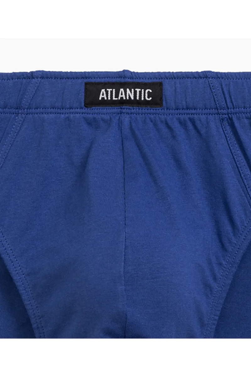 Труси чоловічі спорт ATLANTIC бавовна. Набір 3шт. 3MP-177 т.синій/блакитний/сірий - LeConfort