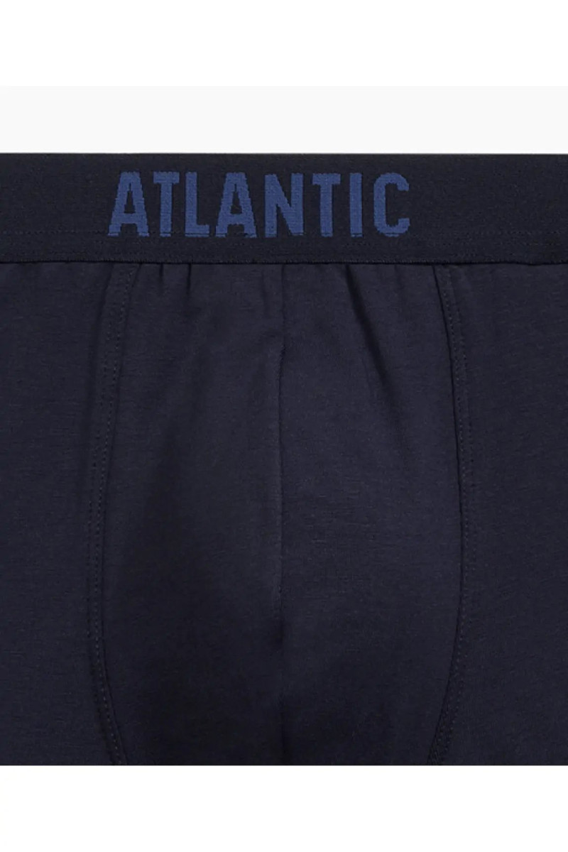 Труси чоловічі шорти ATLANTIC бавовна. Набір 5шт. 5SMH-004 блакитний/т.блакитний/т.синій/графітовий/кавовий - LeConfort