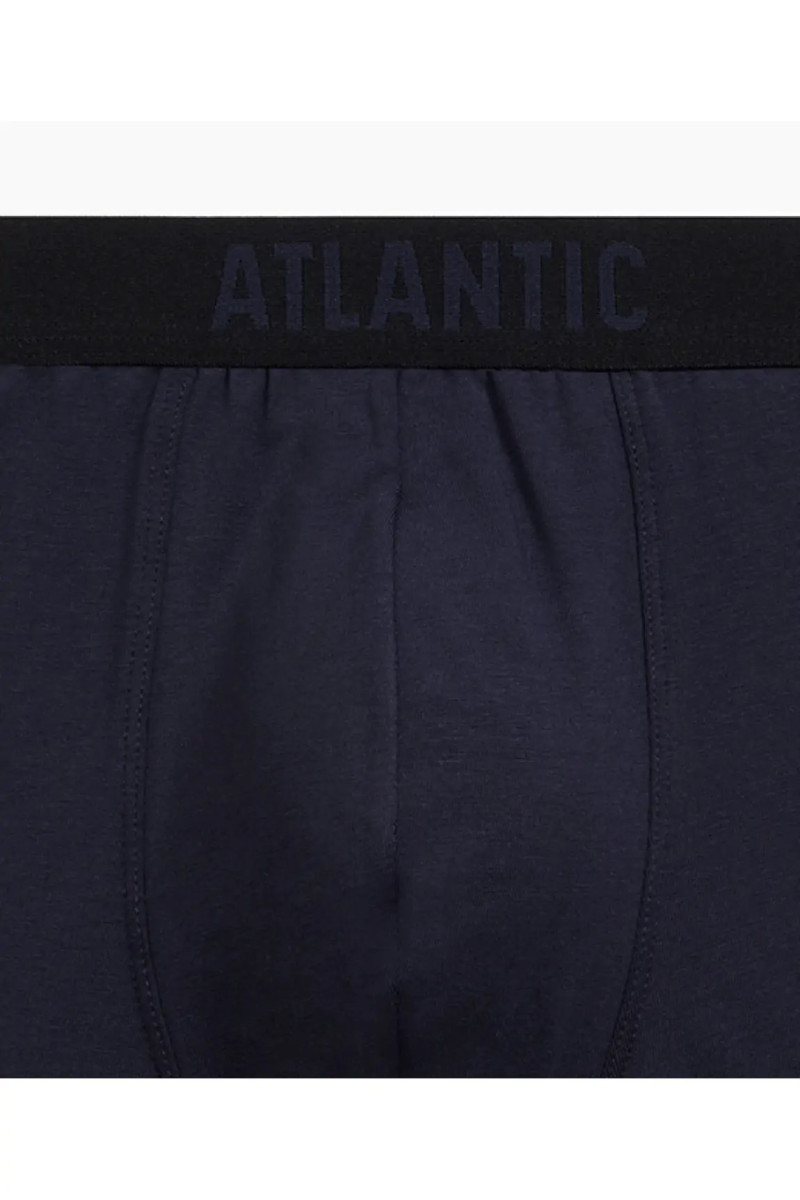 Труси чоловічі шорти ATLANTIC бавовна. Набір 5шт. 5SMH-004 блакитний/т.блакитний/т.синій/графітовий/кавовий - LeConfort