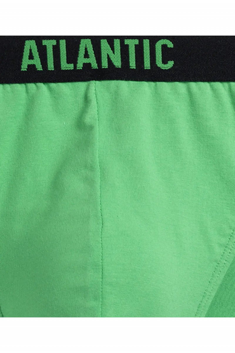 Труси чоловічі спорт ATLANTIC бавовна. Набір 5шт. 5SMP-004 зелений/фіолетовий/т.блакитний/графітовий/чорний - LeConfort