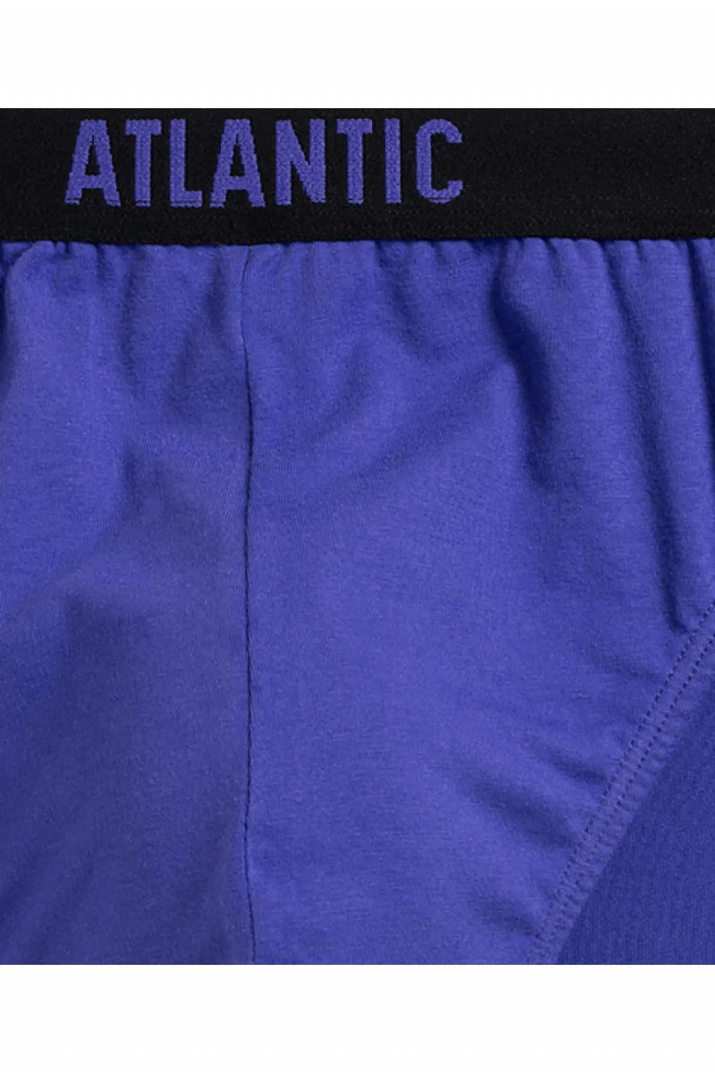Труси чоловічі спорт ATLANTIC бавовна. Набір 5шт. 5SMP-004 зелений/фіолетовий/т.блакитний/графітовий/чорний - LeConfort