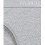 Трусы женские спорт ATLANTIC хлопок. Набор 3шт. 3CLP-012  чёрный/розовый/серый меланж - LeConfort