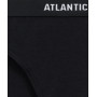 Трусы женские спорт ATLANTIC хлопок. Набор 3шт. 3CLP-012  чёрный/розовый/серый меланж - LeConfort