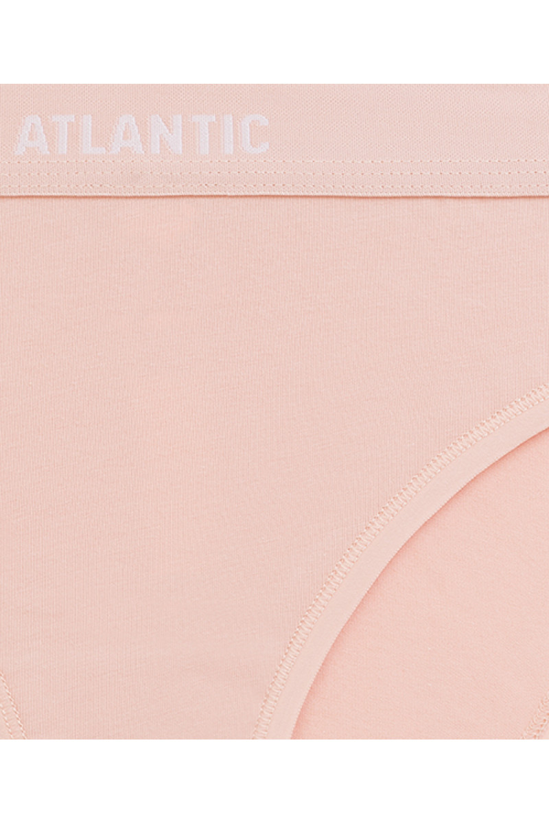 Труси жіночі спорт ATLANTIC бавовна. Набір 3шт. 3CLP-012 персиковий/т.бежевий/св.бежевий - LeConfort