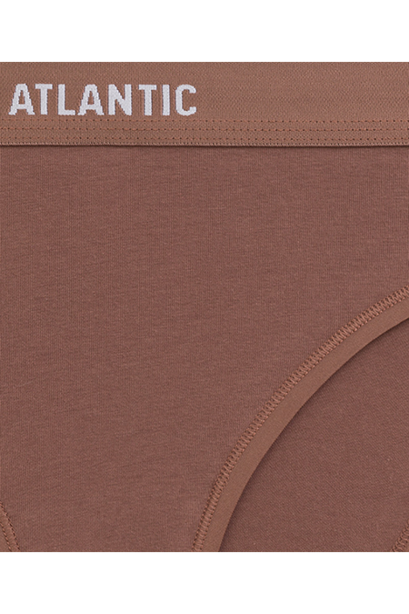 Труси жіночі спорт ATLANTIC бавовна. Набір 3шт. 3CLP-012  рожевий/капучино/св.рожевий - LeConfort