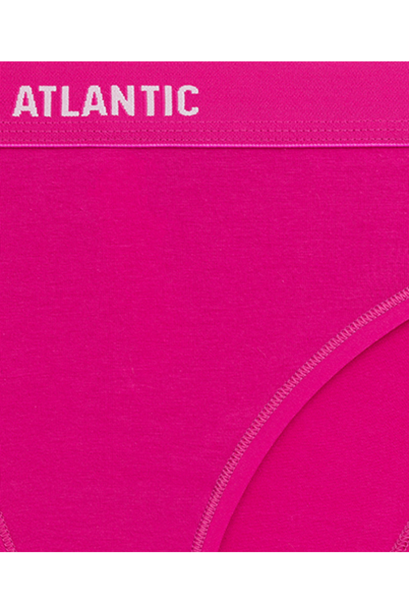 Труси жіночі спорт ATLANTIC бавовна. Набір 3шт. 3CLP-012  рожевий/капучино/св.рожевий - LeConfort