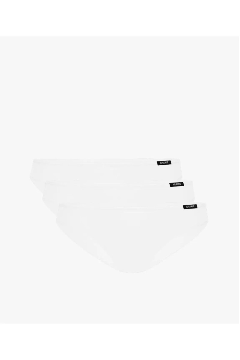 Трусы женские бикини ATLANTIC хлопок 3BLP-581. Набор 3шт. - LeConfort