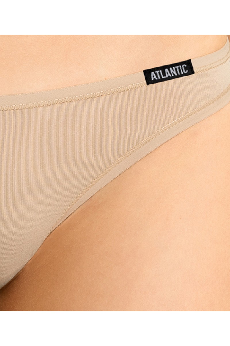 Трусы женские мини-бикини ATLANTIC хлопок 3BLP-599. Набор 3шт. - LeConfort