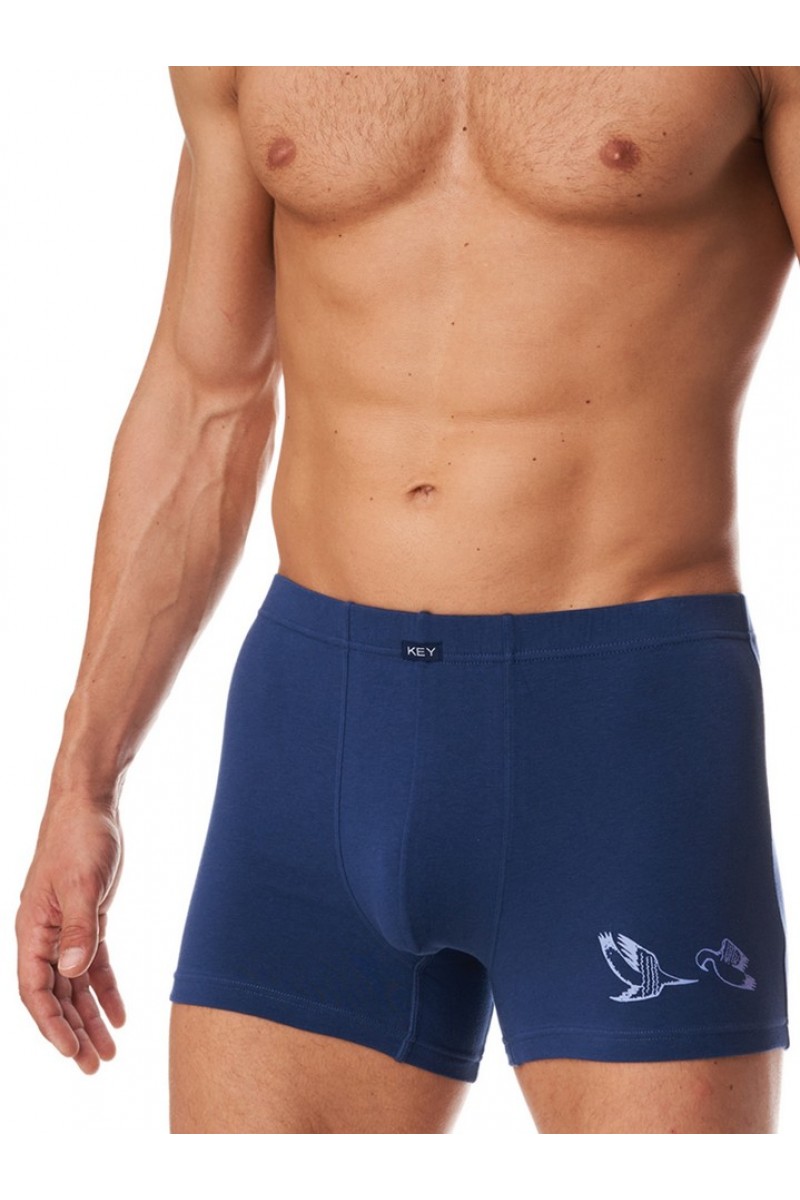 Трусы мужские шорты KEY MXH-455 A23 3XL-4XL - LeConfort