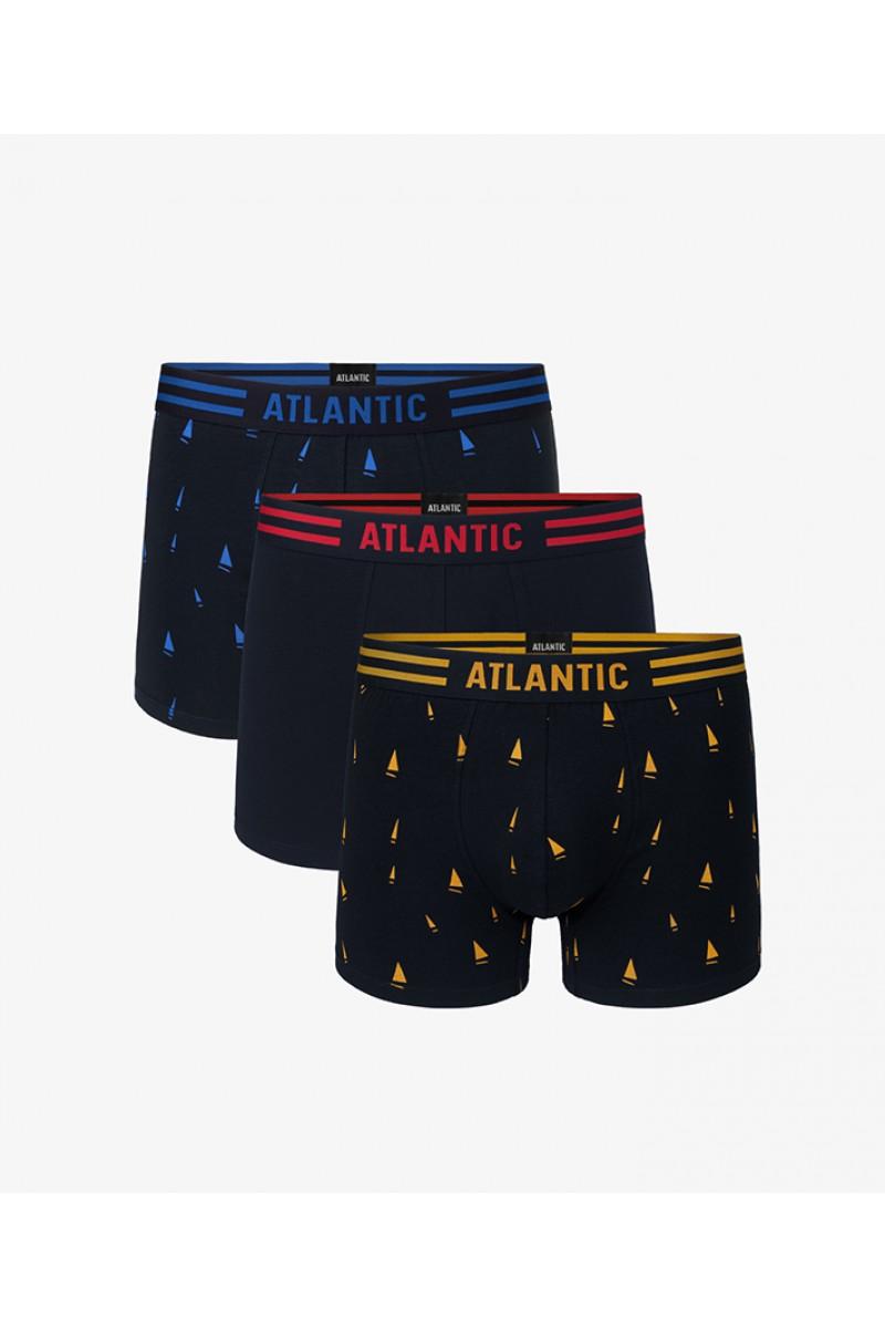 Труси чоловічі шорти ATLANTIC 3MH-021(3шт.) - LeConfort
