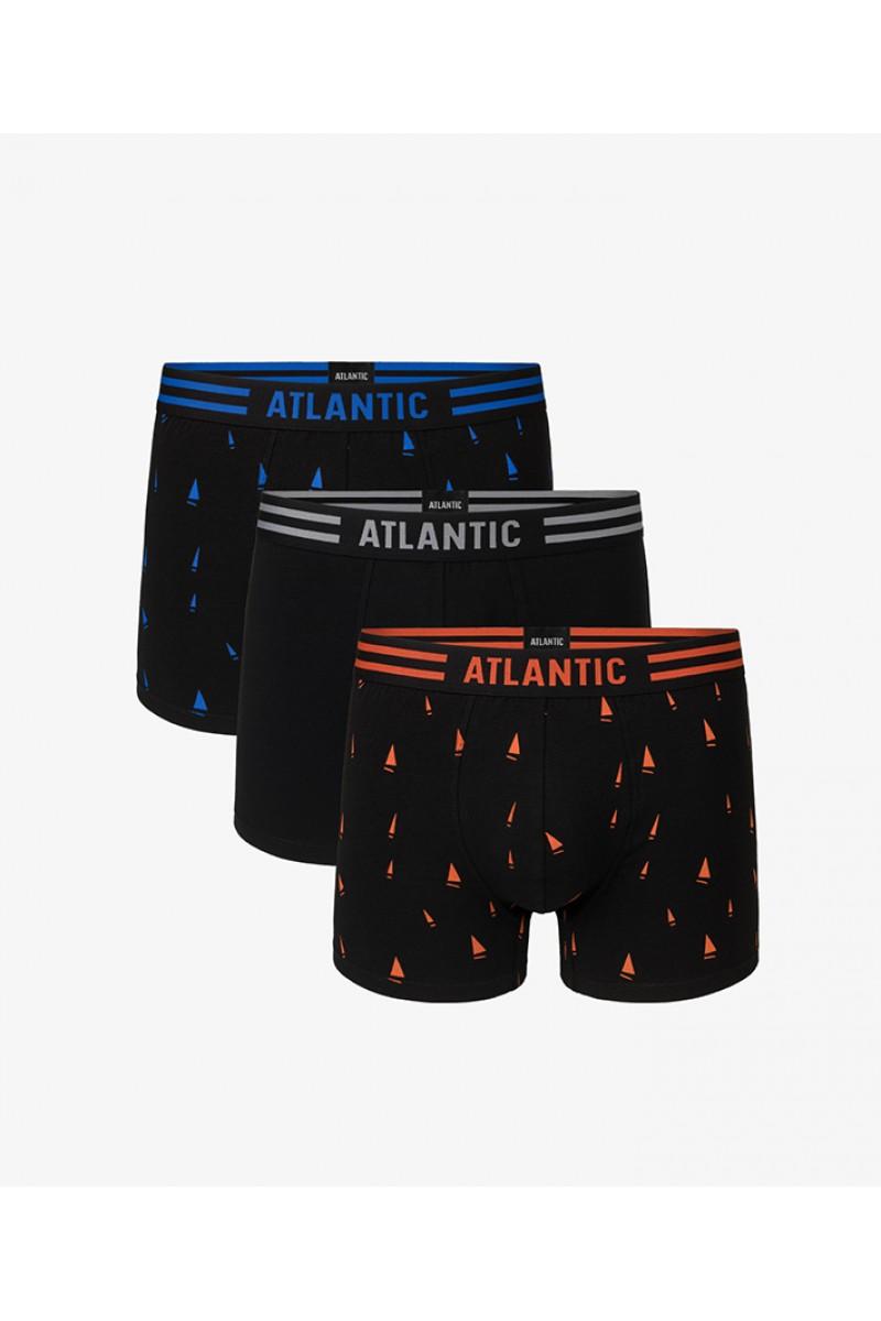 Труси чоловічі шорти ATLANTIC 3MH-021(3шт.) - LeConfort