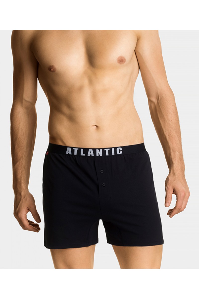 Труси чоловічі боксери ATLANTIC 2MBX-025(2 шт.) GRA/NIE - LeConfort