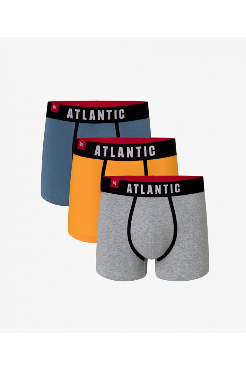 Трусы мужские шорты ATLANTIC 3MH-014(3шт.) - LeConfort