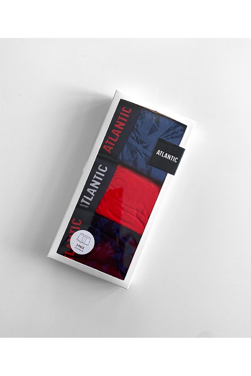 Трусы мужские шорты ATLANTIC 3MH-040(3шт.) - LeConfort
