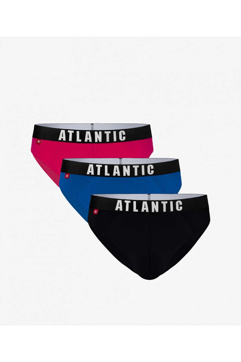 Труси чоловічі спорт ATLANTIC 3MP-094ROZ/TUR/GRA(3шт.) - LeConfort
