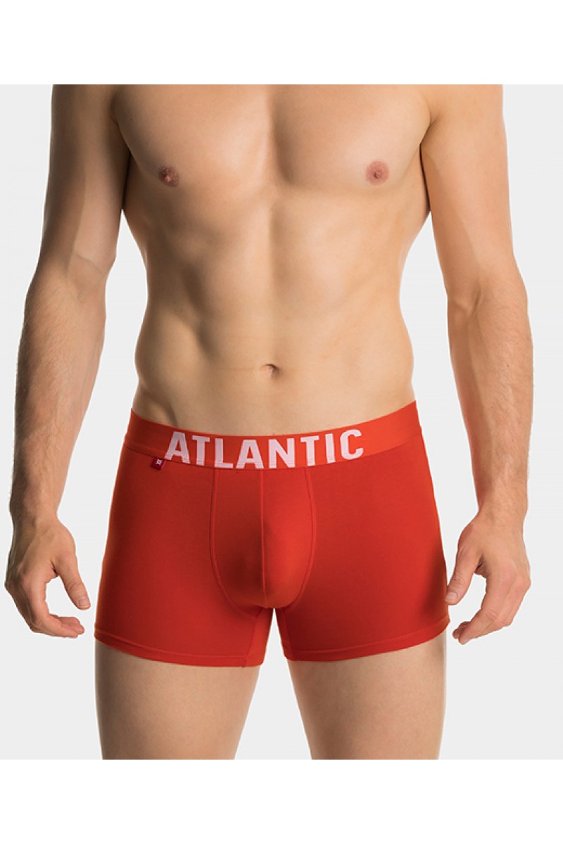 Трусы мужские шорты ATLANTIC хлопок 3SMH-003. Набор 3шт. POM/CZA/GRF - LeConfort
