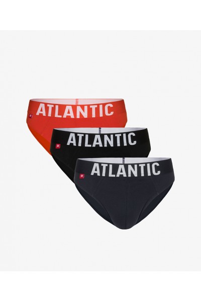 Трусы мужские спорт ATLANTIC 3SMP-003POM/CZA/GRF(3шт.)