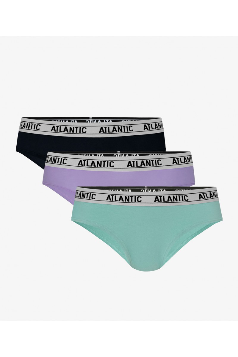 Трусы женские хипстер ATLANTIC 3LP-177 (3шт.) - LeConfort