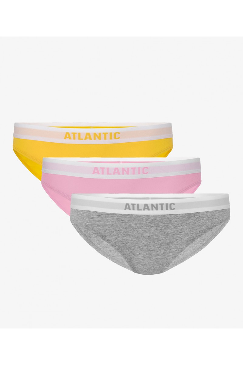 Труси жіночі бікіні ATLANTIC 3LP-178(3шт.) - LeConfort