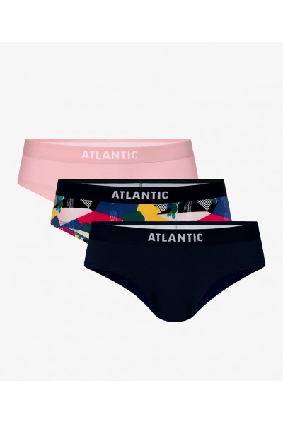 Трусы женские хипстер ATLANTIC 3LP-181 (3шт.)